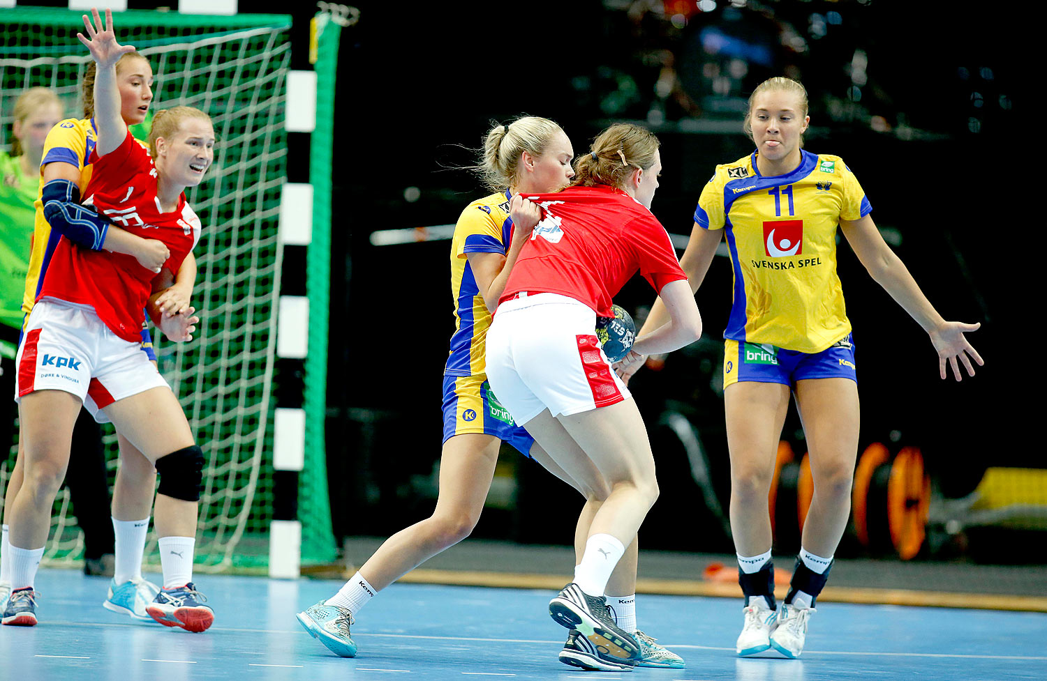 European Open W18 FINAL Denmark-Sweden 33-34,dam,Scandinavium,Göteborg,Sverige,Handboll,,2016,138584