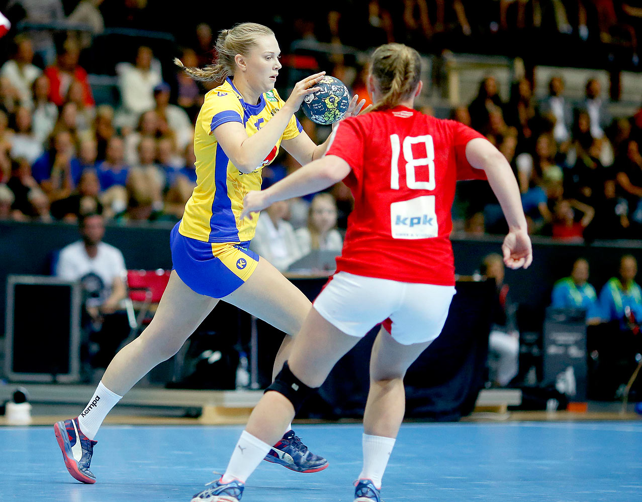 European Open W18 FINAL Denmark-Sweden 33-34,dam,Scandinavium,Göteborg,Sverige,Handboll,,2016,138593