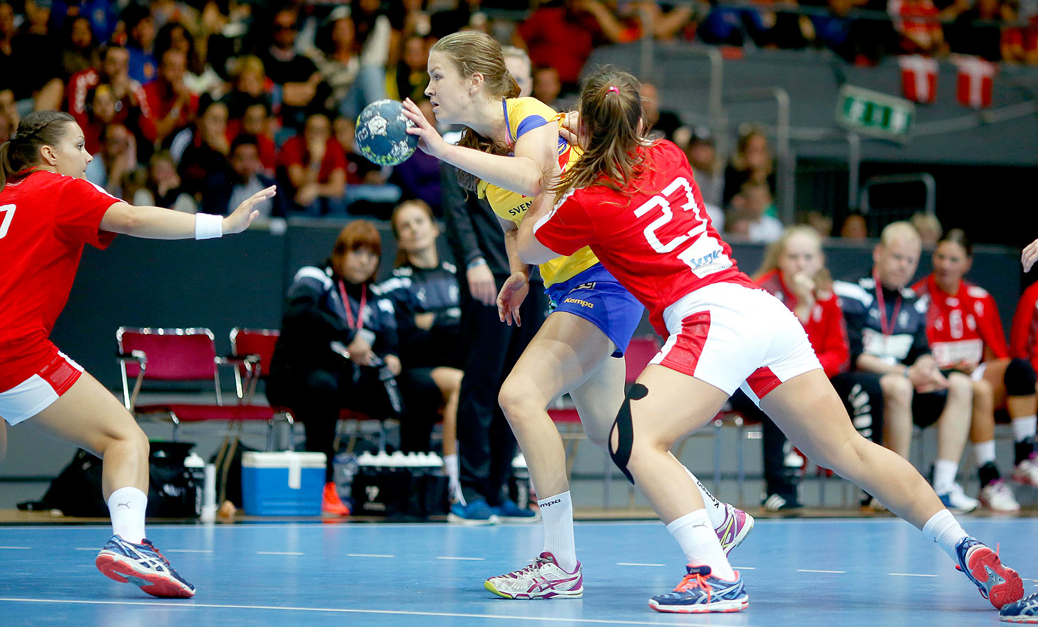 European Open W18 FINAL Denmark-Sweden 33-34,dam,Scandinavium,Göteborg,Sverige,Handboll,,2016,138600