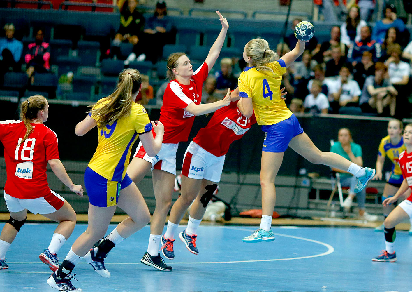 European Open W18 FINAL Denmark-Sweden 33-34,dam,Scandinavium,Göteborg,Sverige,Handboll,,2016,138701