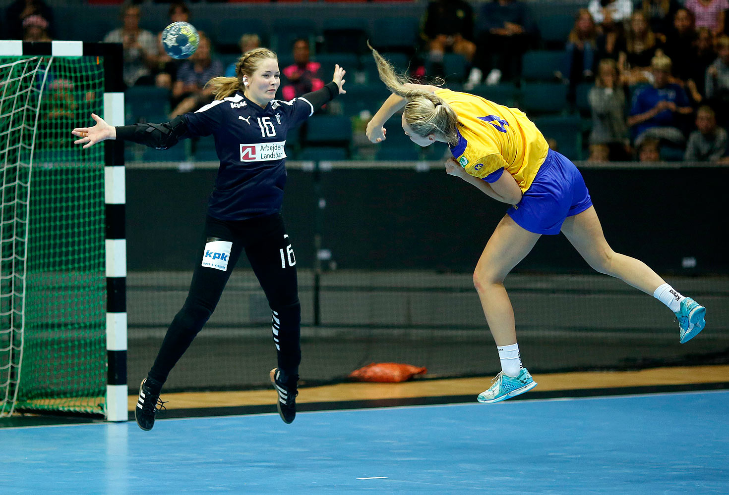 European Open W18 FINAL Denmark-Sweden 33-34,dam,Scandinavium,Göteborg,Sverige,Handboll,,2016,138707