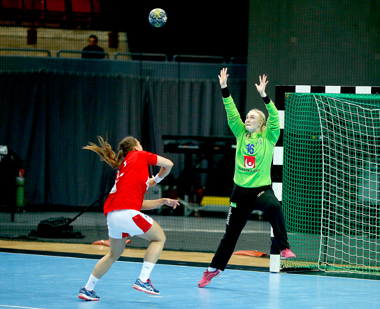 European Open W18 FINAL Denmark-Sweden 33-34,dam,Scandinavium,Göteborg,Sverige,Handboll,,2016,138715