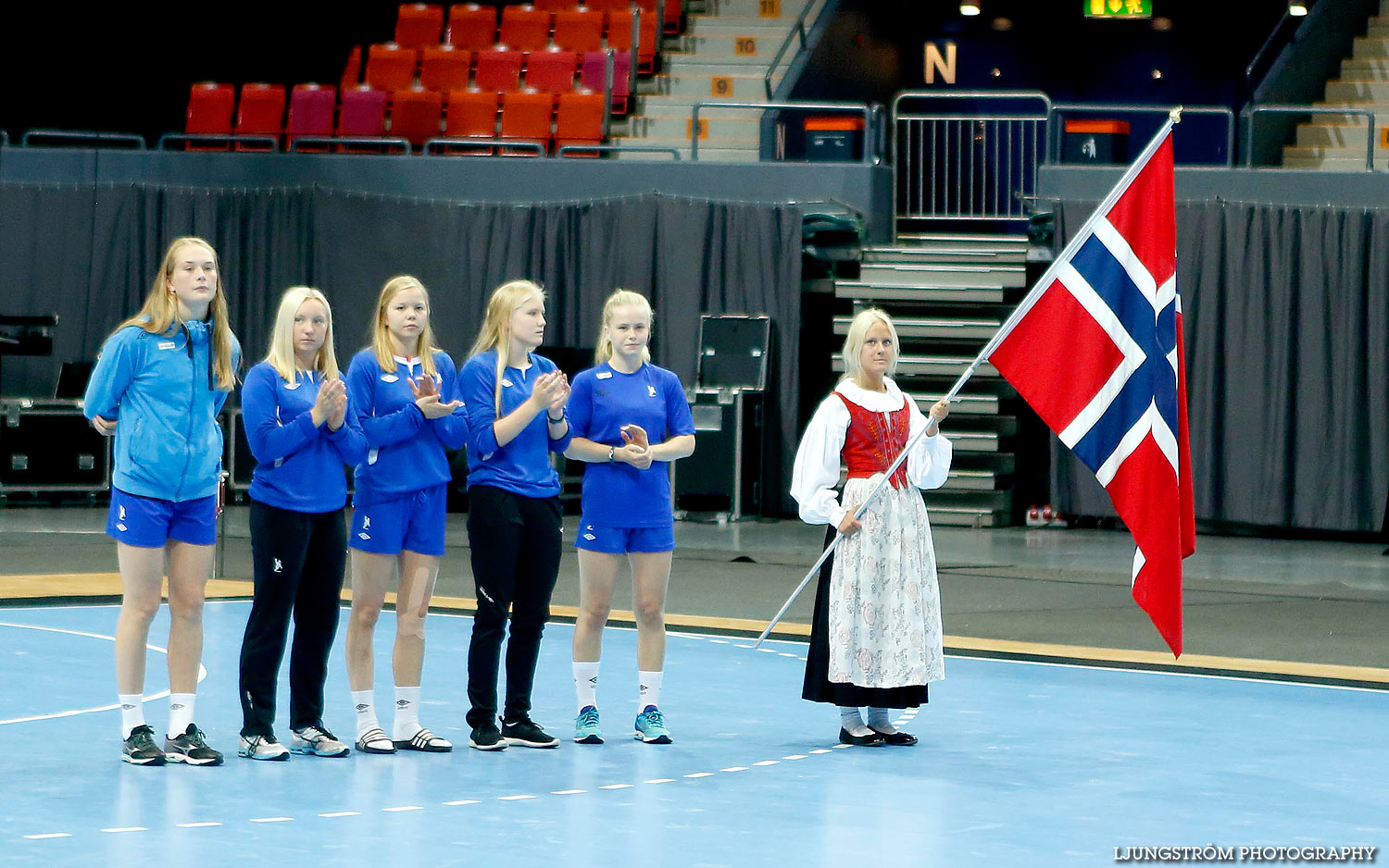 European Open W18 Prize Ceremony,dam,Scandinavium,Göteborg,Sverige,Handboll,,2016,138771