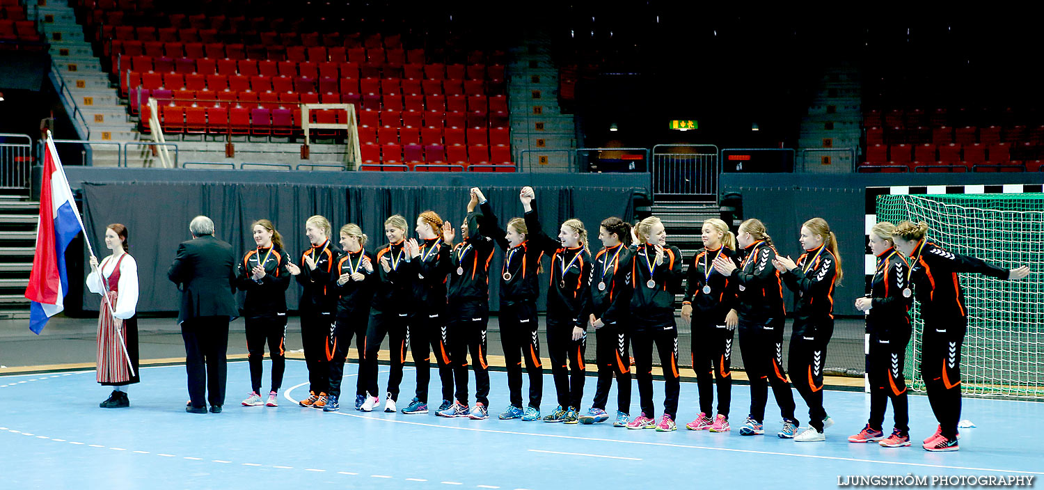 European Open W18 Prize Ceremony,dam,Scandinavium,Göteborg,Sverige,Handboll,,2016,138778