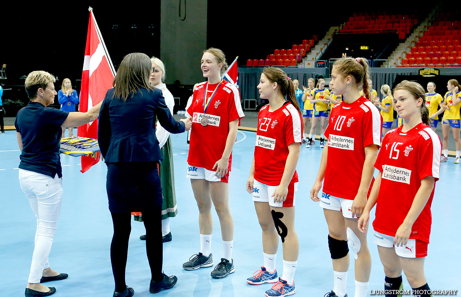 European Open W18 Prize Ceremony,dam,Scandinavium,Göteborg,Sverige,Handboll,,2016,138779