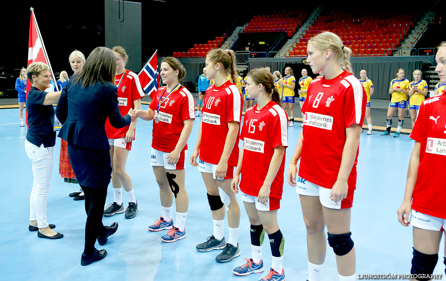 European Open W18 Prize Ceremony,dam,Scandinavium,Göteborg,Sverige,Handboll,,2016,138780