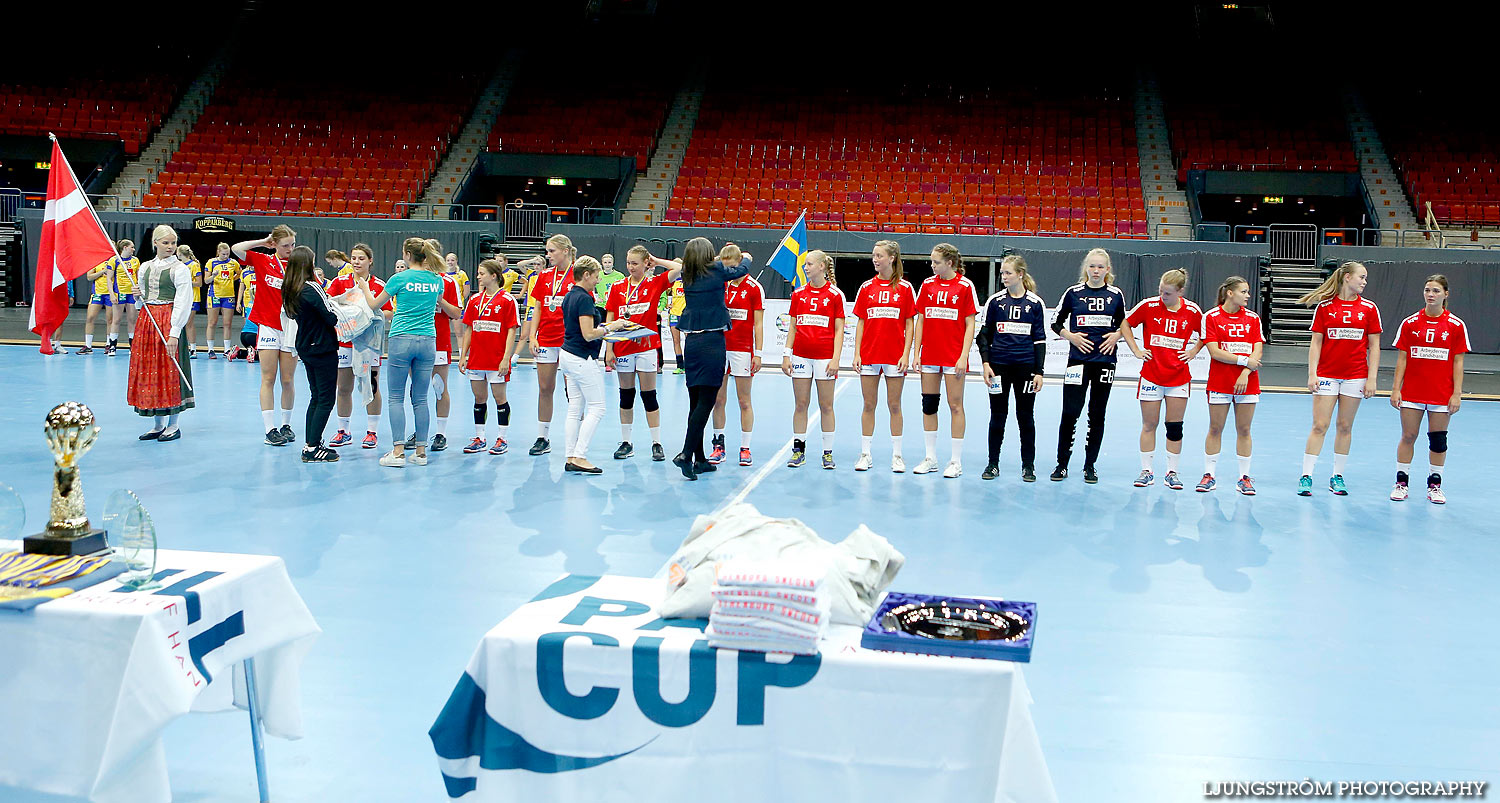 European Open W18 Prize Ceremony,dam,Scandinavium,Göteborg,Sverige,Handboll,,2016,138781