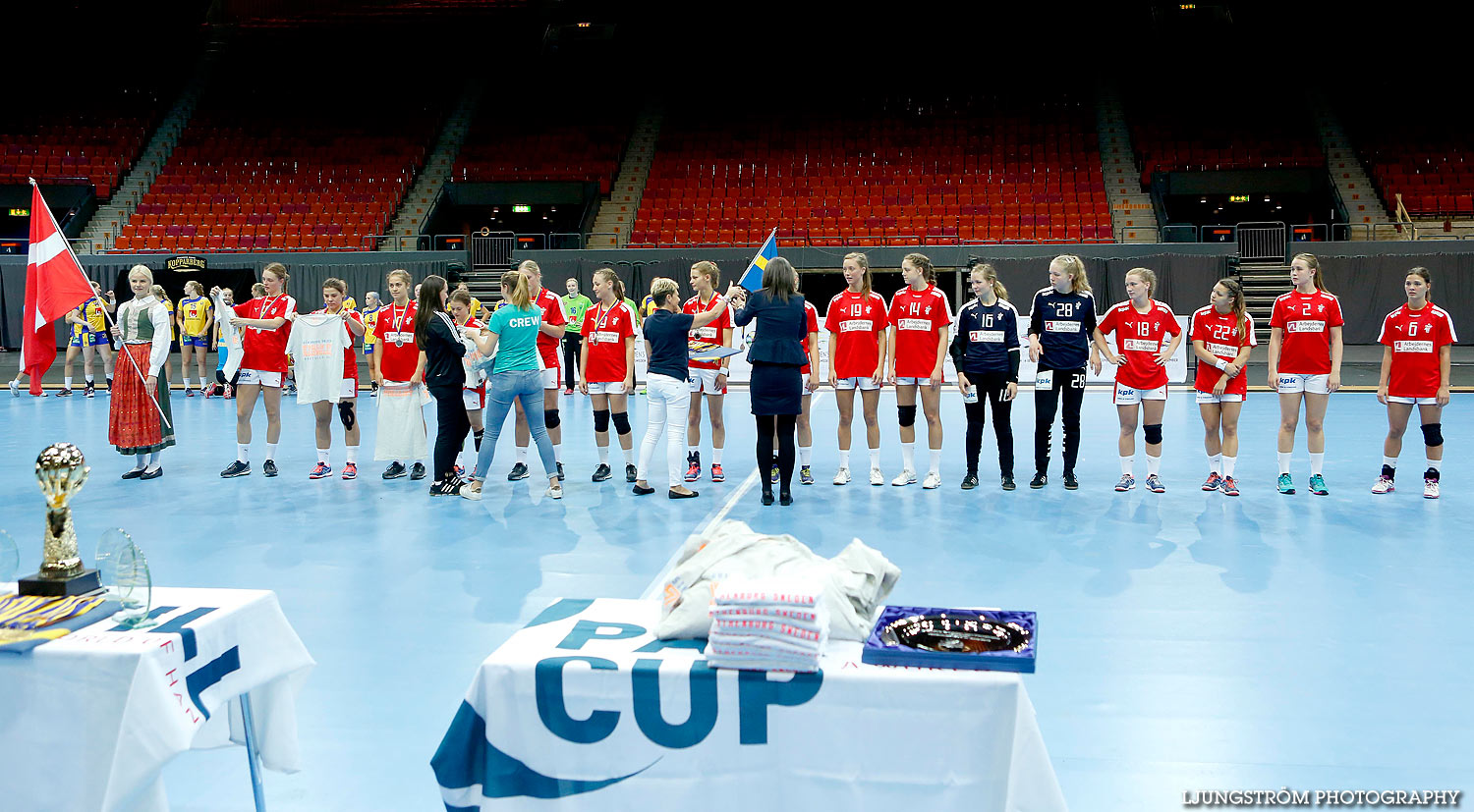 European Open W18 Prize Ceremony,dam,Scandinavium,Göteborg,Sverige,Handboll,,2016,138782