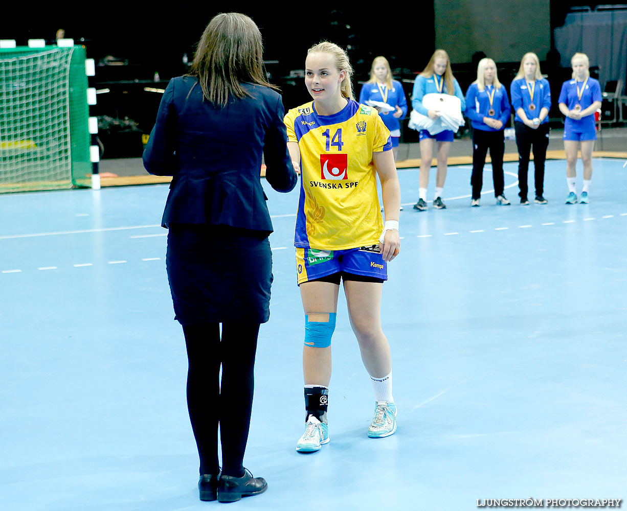 European Open W18 Prize Ceremony,dam,Scandinavium,Göteborg,Sverige,Handboll,,2016,138786