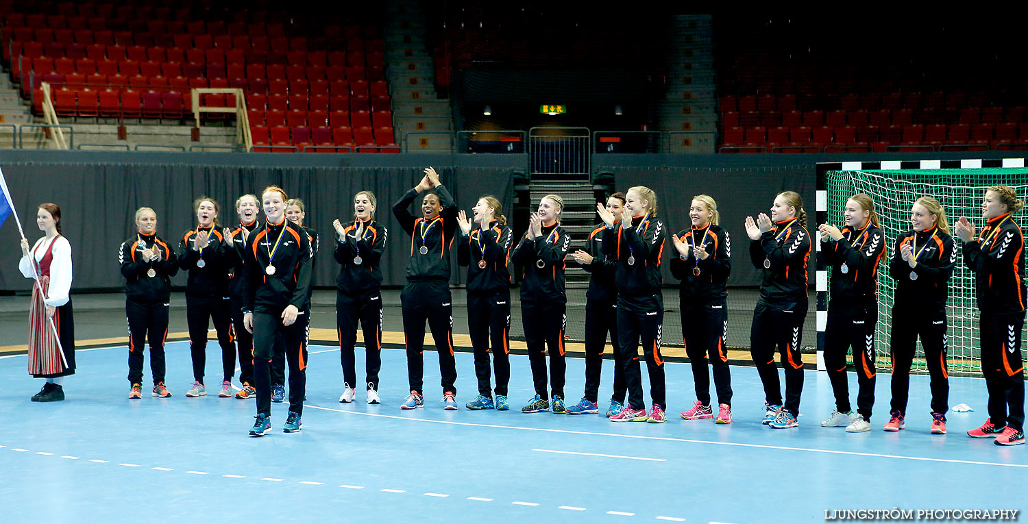 European Open W18 Prize Ceremony,dam,Scandinavium,Göteborg,Sverige,Handboll,,2016,138788