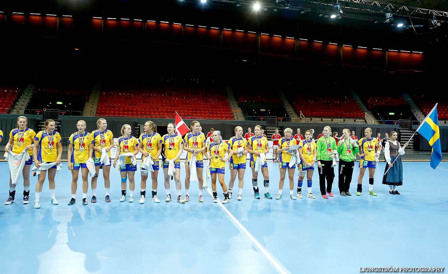 European Open W18 Prize Ceremony,dam,Scandinavium,Göteborg,Sverige,Handboll,,2016,138793