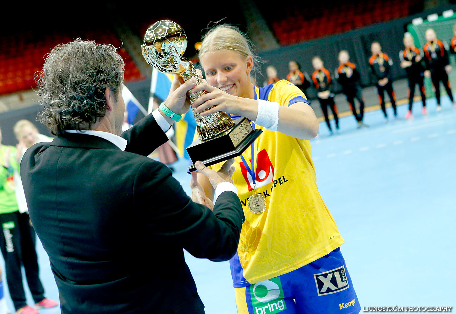 European Open W18 Prize Ceremony,dam,Scandinavium,Göteborg,Sverige,Handboll,,2016,138794