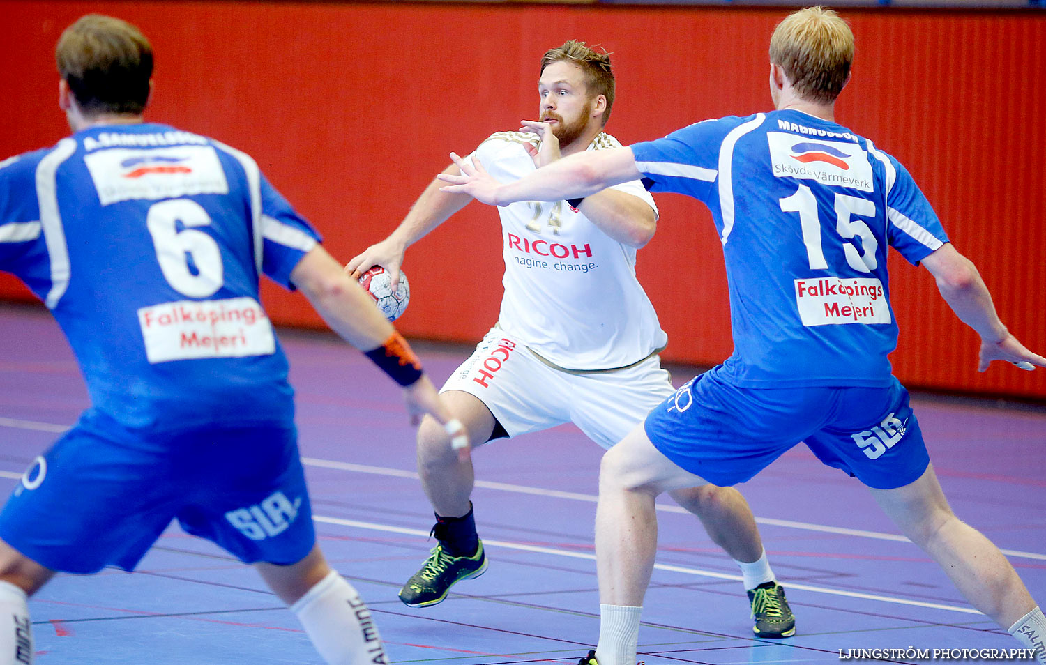 Träningsmatch IFK Skövde HK-Ricoh HK 22-20,herr,Arena Skövde,Skövde,Sverige,Handboll,,2016,141171