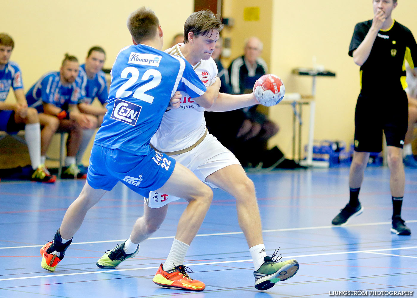 Träningsmatch IFK Skövde HK-Ricoh HK 22-20,herr,Arena Skövde,Skövde,Sverige,Handboll,,2016,141178