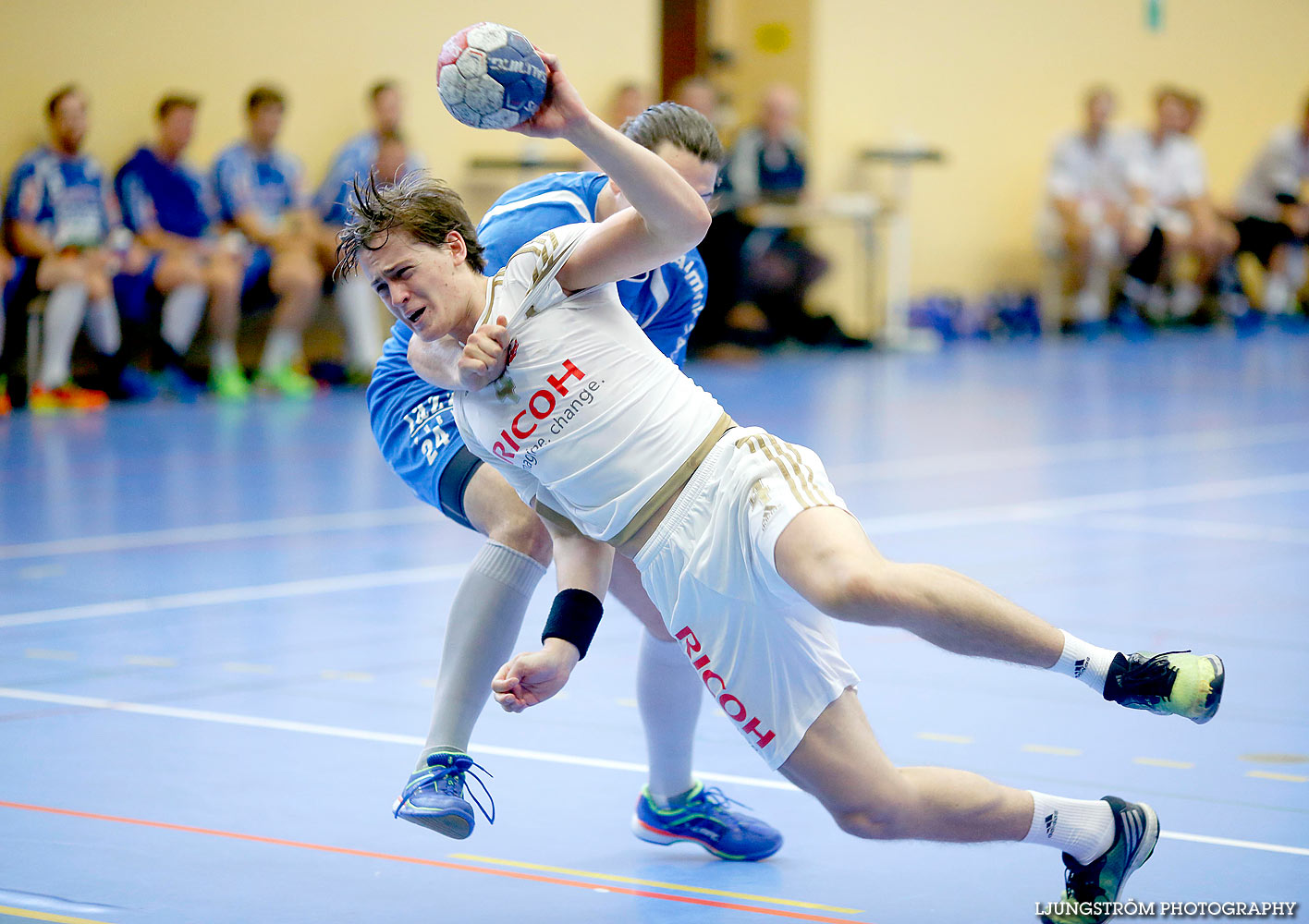 Träningsmatch IFK Skövde HK-Ricoh HK 22-20,herr,Arena Skövde,Skövde,Sverige,Handboll,,2016,141185