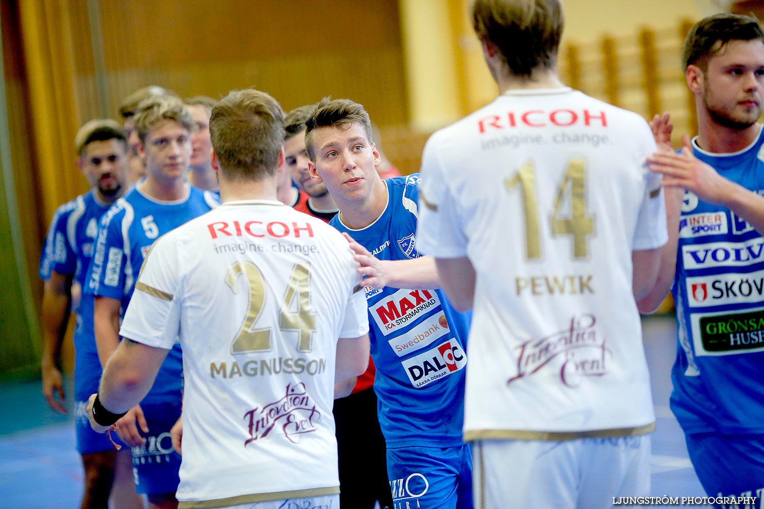 Träningsmatch IFK Skövde HK-Ricoh HK 22-20,herr,Arena Skövde,Skövde,Sverige,Handboll,,2016,141193