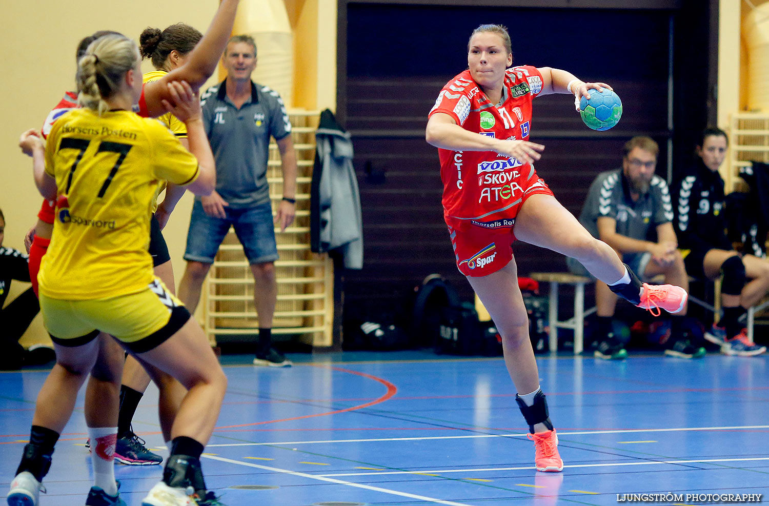 Annliz Cup Superelit Skövde HF-Horsens HK 30-23,dam,Arena Skövde,Skövde,Sverige,Handboll,,2016,139223