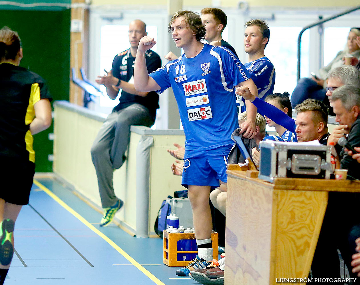 USM Steg 1 Herrjuniorer IFK Skövde HK-Uppsala HK 26-27,herr,Skövde Idrottshall,Skövde,Sverige,Ungdoms-SM,Handboll,2016,140323