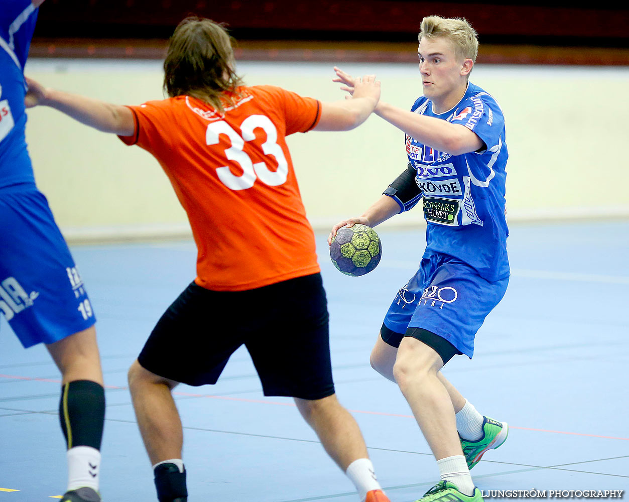 USM Steg 1 Herrjuniorer IFK Skövde HK-Uppsala HK 26-27,herr,Skövde Idrottshall,Skövde,Sverige,Ungdoms-SM,Handboll,2016,140324