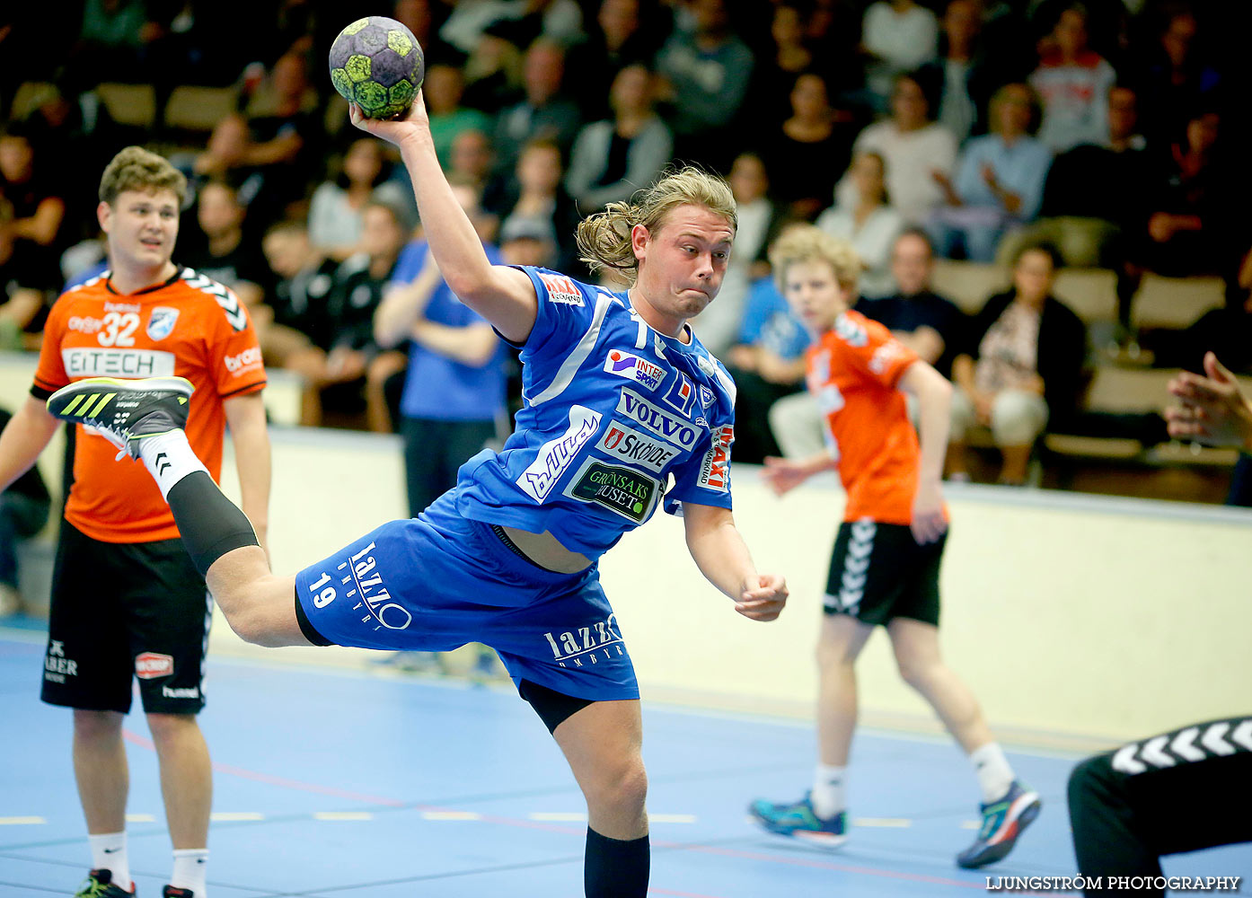 USM Steg 1 Herrjuniorer IFK Skövde HK-Uppsala HK 26-27,herr,Skövde Idrottshall,Skövde,Sverige,Ungdoms-SM,Handboll,2016,140339