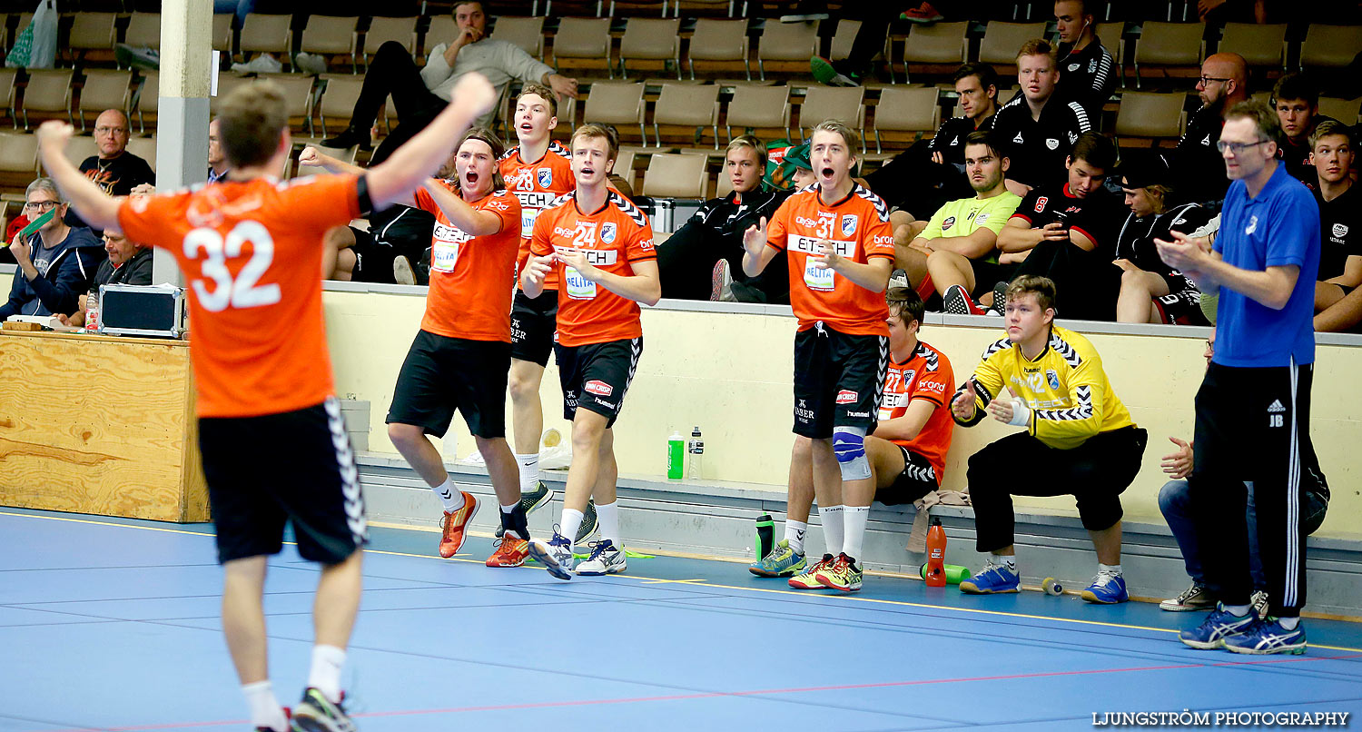 USM Steg 1 Herrjuniorer IFK Skövde HK-Uppsala HK 26-27,herr,Skövde Idrottshall,Skövde,Sverige,Ungdoms-SM,Handboll,2016,140345