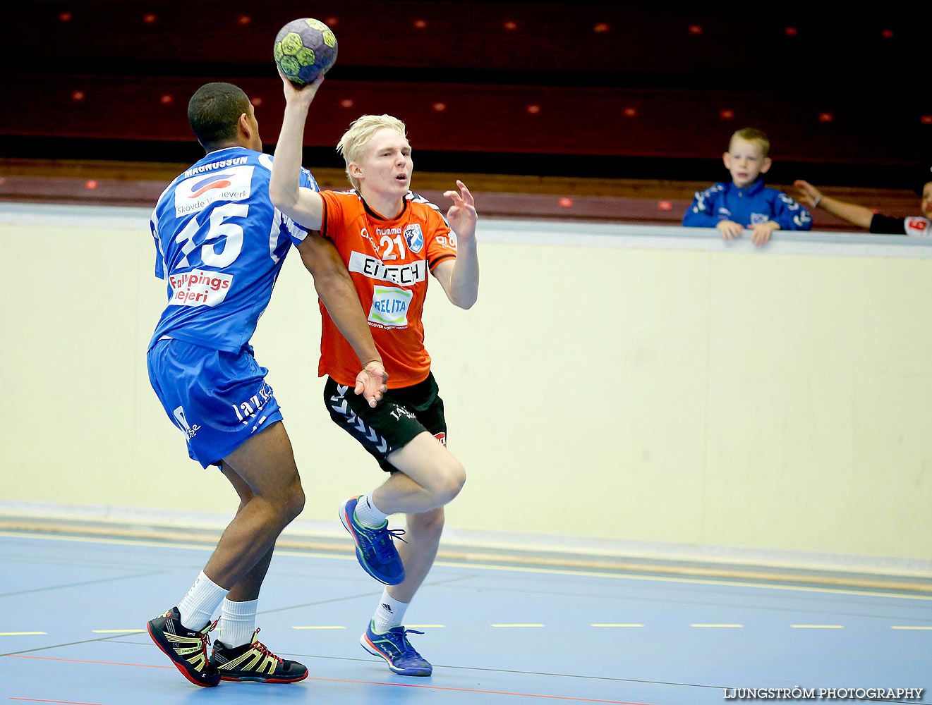 USM Steg 1 Herrjuniorer IFK Skövde HK-Uppsala HK 26-27,herr,Skövde Idrottshall,Skövde,Sverige,Ungdoms-SM,Handboll,2016,140350