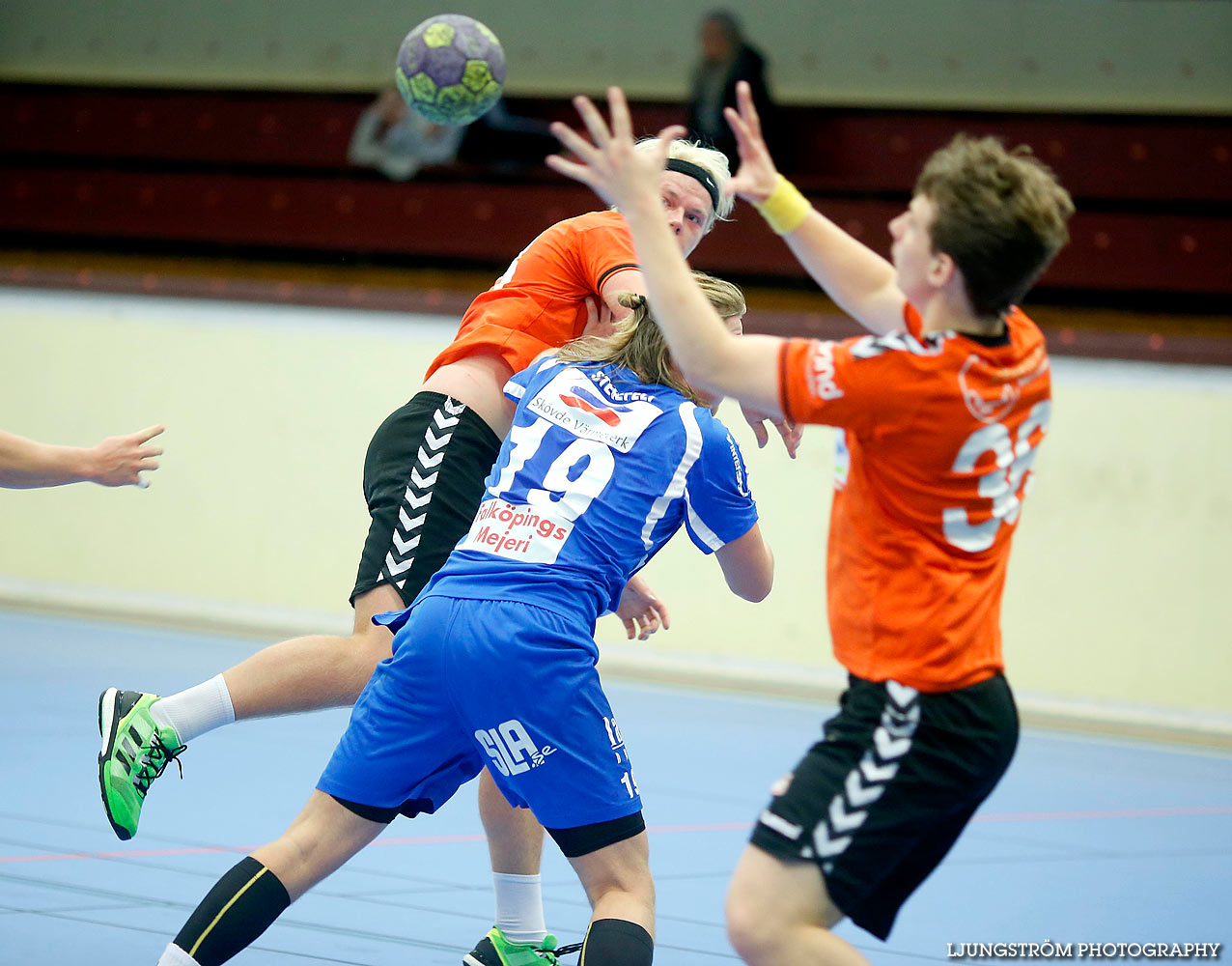 USM Steg 1 Herrjuniorer IFK Skövde HK-Uppsala HK 26-27,herr,Skövde Idrottshall,Skövde,Sverige,Ungdoms-SM,Handboll,2016,140353