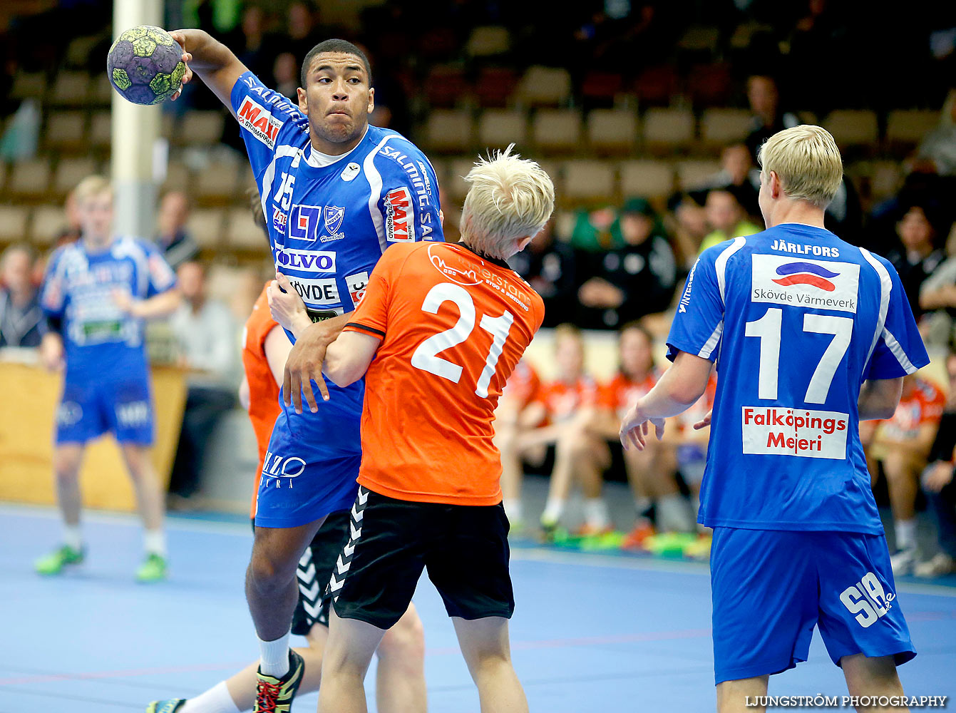 USM Steg 1 Herrjuniorer IFK Skövde HK-Uppsala HK 26-27,herr,Skövde Idrottshall,Skövde,Sverige,Ungdoms-SM,Handboll,2016,140375