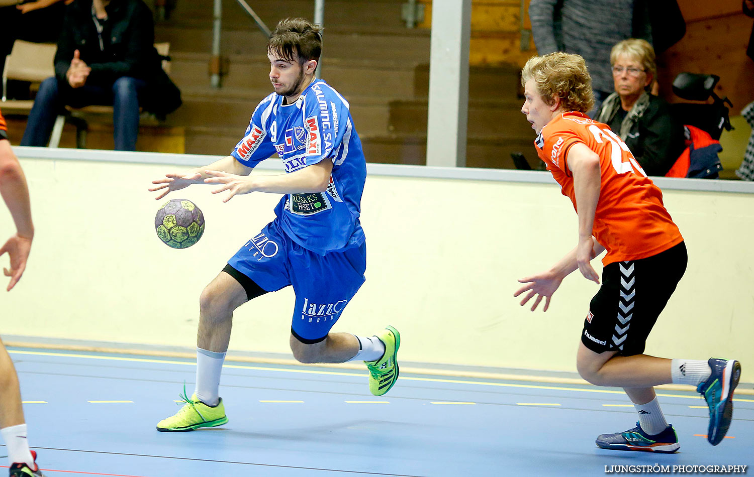 USM Steg 1 Herrjuniorer IFK Skövde HK-Uppsala HK 26-27,herr,Skövde Idrottshall,Skövde,Sverige,Ungdoms-SM,Handboll,2016,140380