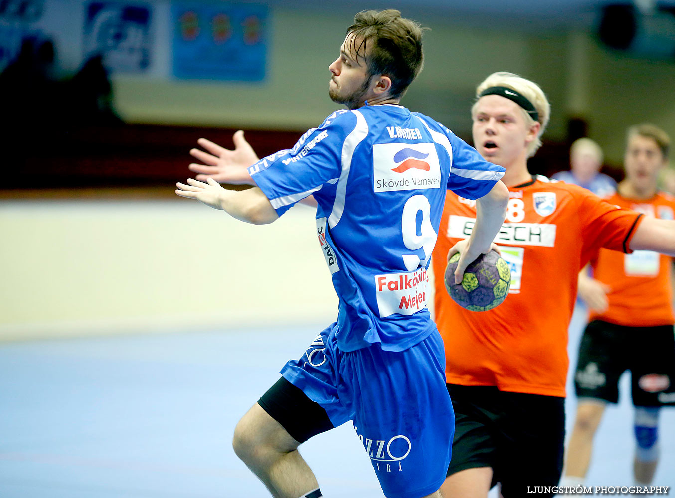 USM Steg 1 Herrjuniorer IFK Skövde HK-Uppsala HK 26-27,herr,Skövde Idrottshall,Skövde,Sverige,Ungdoms-SM,Handboll,2016,140392