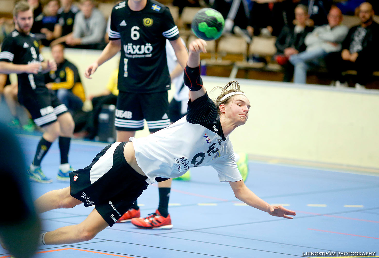 USM Steg 1 Herrjuniorer Enköpings HF-Växjö HF 29-16,herr,Skövde Idrottshall,Skövde,Sverige,Ungdoms-SM,Handboll,2016,140421