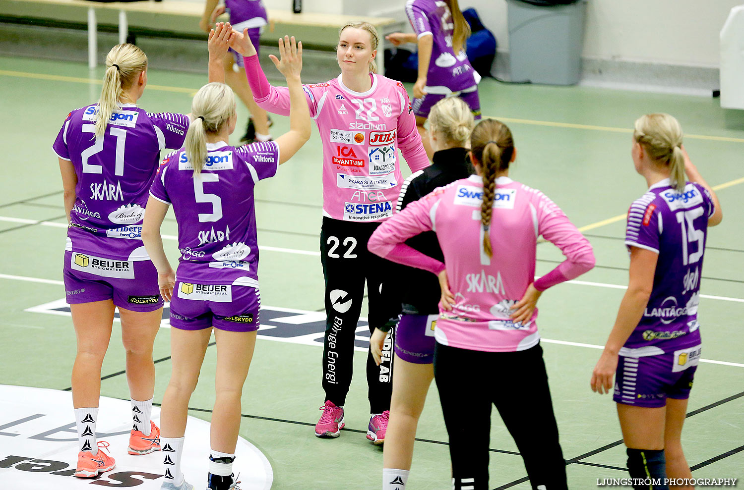 Skara HF-BK Heid 20-27,dam,Skara Idrottshall,Skara,Sverige,Handboll,,2016,140593