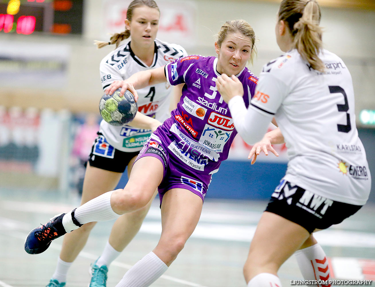 Skara HF-IF Hellton Karlstad 20-24,dam,Skara Idrottshall,Skara,Sverige,Handboll,,2016,141008