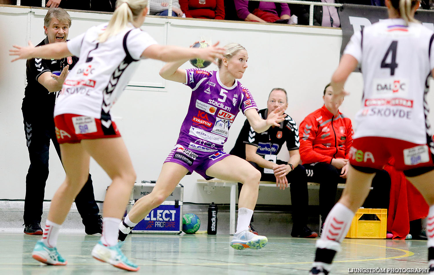 Skara HF-Skövde HF 19-28,dam,Skara Idrottshall,Skara,Sverige,Handboll,,2016,141643