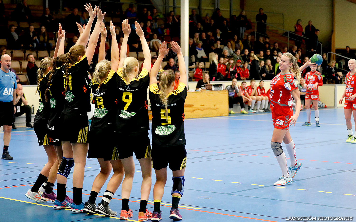 HF Somby/Skövde-HK S-hof 39-23,dam,Skövde Idrottshall,Skövde,Sverige,Handboll,,2016,143317