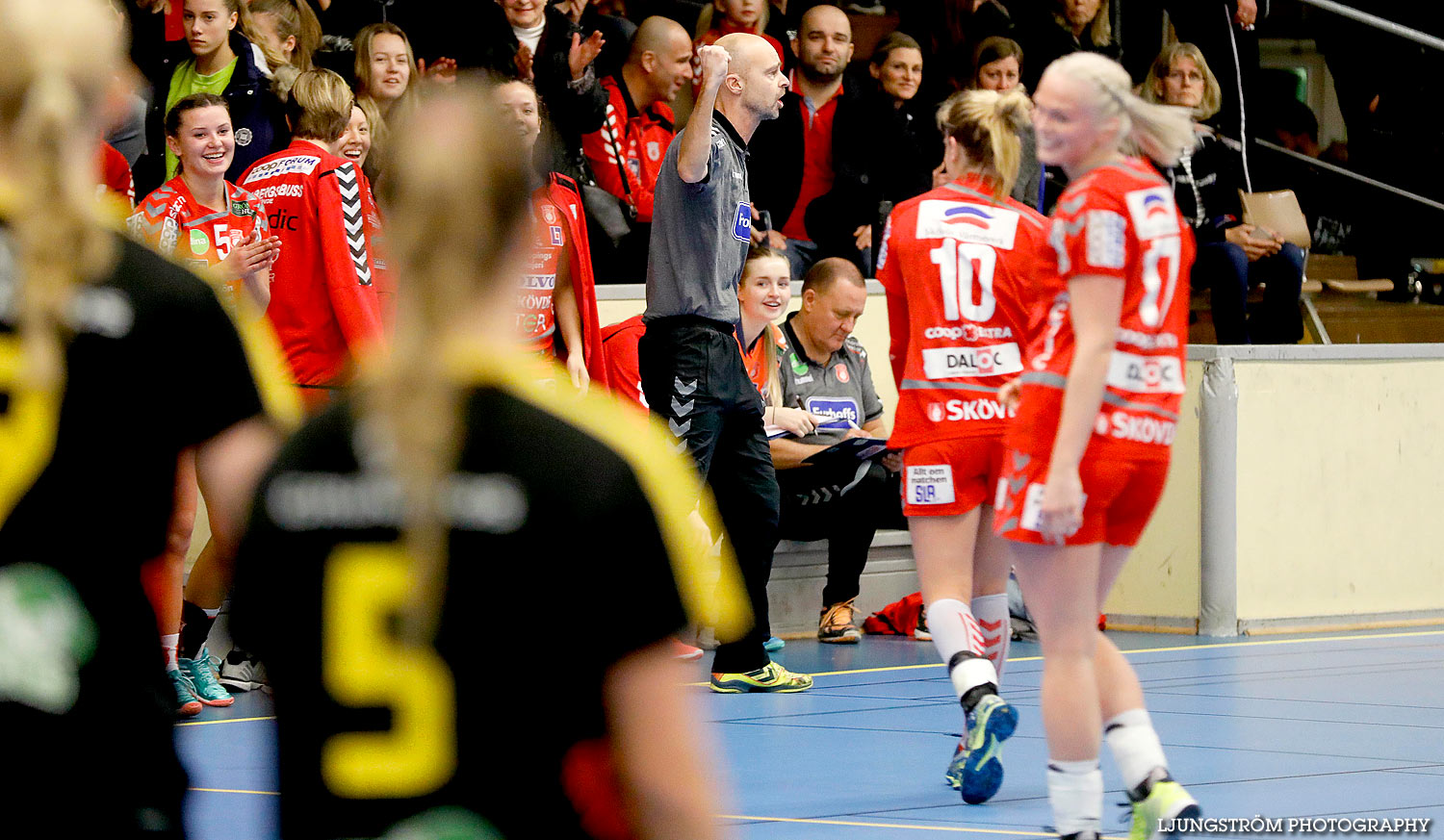 HF Somby/Skövde-HK S-hof 39-23,dam,Skövde Idrottshall,Skövde,Sverige,Handboll,,2016,143320