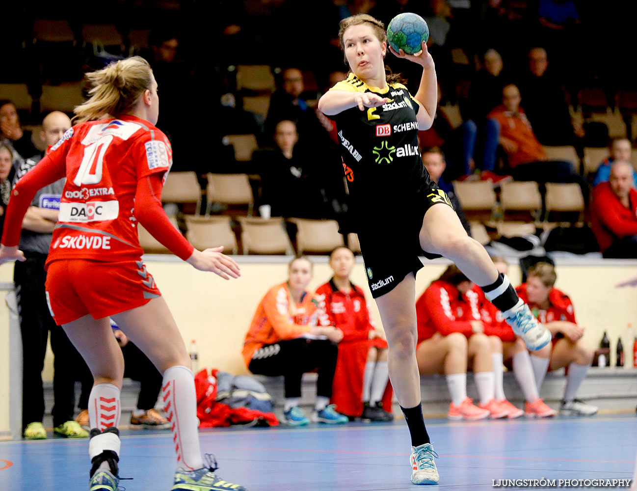 HF Somby/Skövde-HK S-hof 39-23,dam,Skövde Idrottshall,Skövde,Sverige,Handboll,,2016,143330