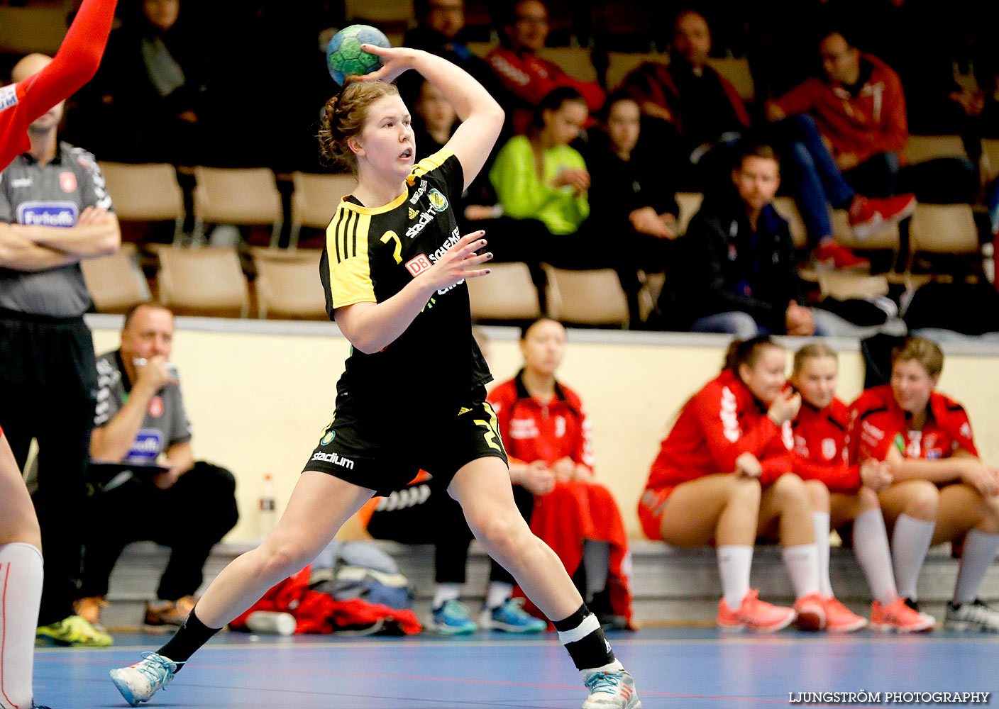 HF Somby/Skövde-HK S-hof 39-23,dam,Skövde Idrottshall,Skövde,Sverige,Handboll,,2016,143333