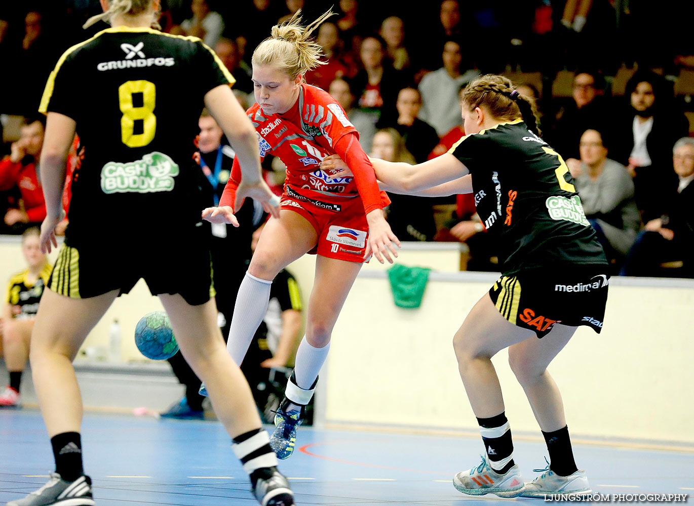 HF Somby/Skövde-HK S-hof 39-23,dam,Skövde Idrottshall,Skövde,Sverige,Handboll,,2016,143362