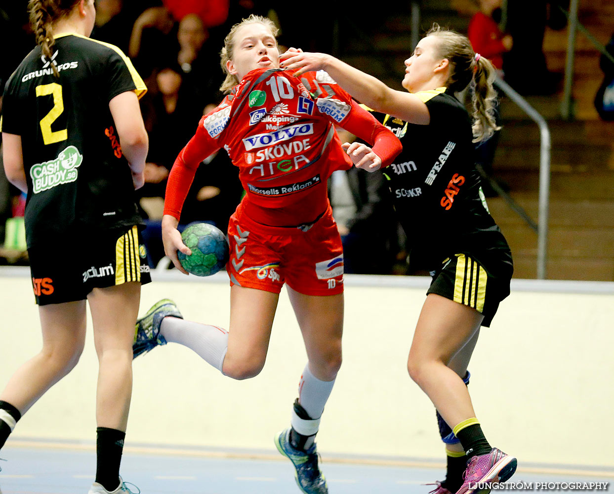 HF Somby/Skövde-HK S-hof 39-23,dam,Skövde Idrottshall,Skövde,Sverige,Handboll,,2016,143368