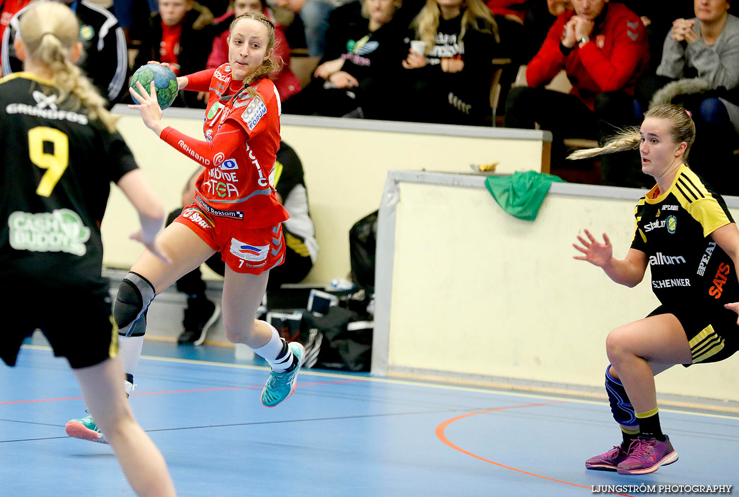 HF Somby/Skövde-HK S-hof 39-23,dam,Skövde Idrottshall,Skövde,Sverige,Handboll,,2016,143370