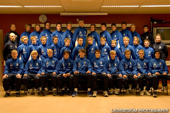 IFK Skövde HK Ungdomslag 2006-2007,herr,Arena Skövde,Skövde,Sverige,Lagfotografering,,2006,42568