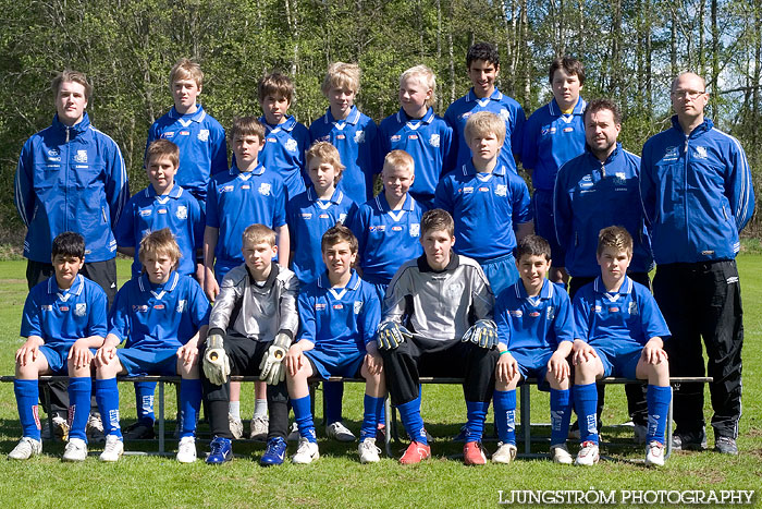 IFK Skövde FK Ungdomslag 2006,herr,Lillegårdens IP,Skövde,Sverige,Lagfotografering,,2006,42597