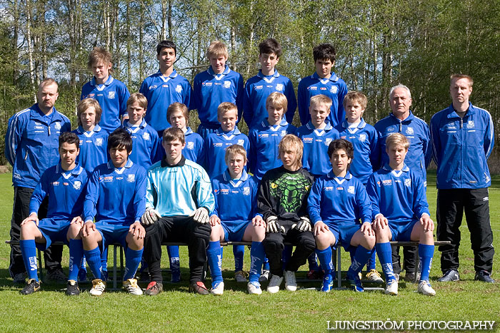 IFK Skövde FK Ungdomslag 2006,herr,Lillegårdens IP,Skövde,Sverige,Lagfotografering,,2006,42598