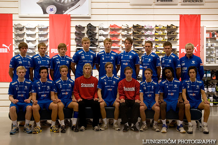 IFK Skövde HK Ungdomslag 2007-2008,herr,Stadium,Skövde,Sverige,Lagfotografering,,2007,42498