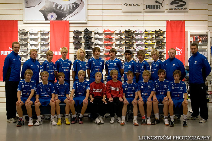 IFK Skövde HK Ungdomslag 2007-2008,herr,Stadium,Skövde,Sverige,Lagfotografering,,2007,42501