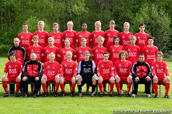 Skövde AIK Ungdomslag 2007,herr,Lillegårdens IP,Skövde,Sverige,Lagfotografering,,2007,42517