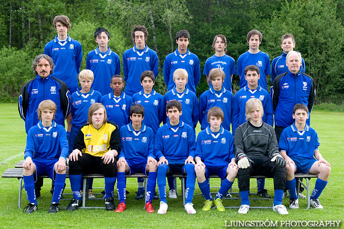 IFK Skövde FK Ungdomslag 2008,herr,Lillegårdens IP,Skövde,Sverige,Lagfotografering,,2008,42461