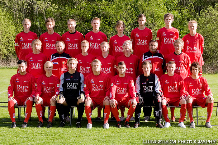Skövde AIK Ungdomslag 2009,herr,Lillegårdens IP,Skövde,Sverige,Lagfotografering,,2009,41731