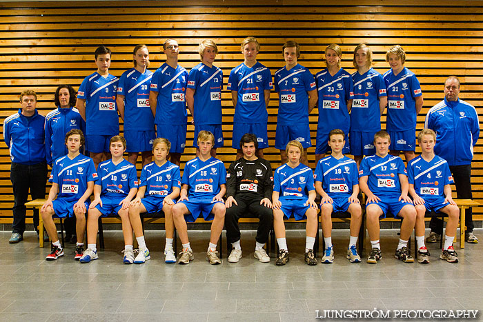 IFK Skövde HK Ungdomslag 2011-2012,herr,Arena Skövde,Skövde,Sverige,Lagfotografering,,2011,44628